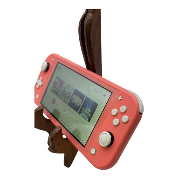 Nintendo Switch Lite 32 GB Gaming Console - Coral Some Game Loaded - Picture 5 of 8